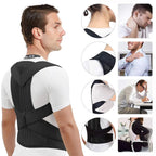 Posture Corrector Breathable Mesh & Adjustable Velcro