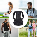 Posture Corrector Breathable Mesh & Adjustable Velcro