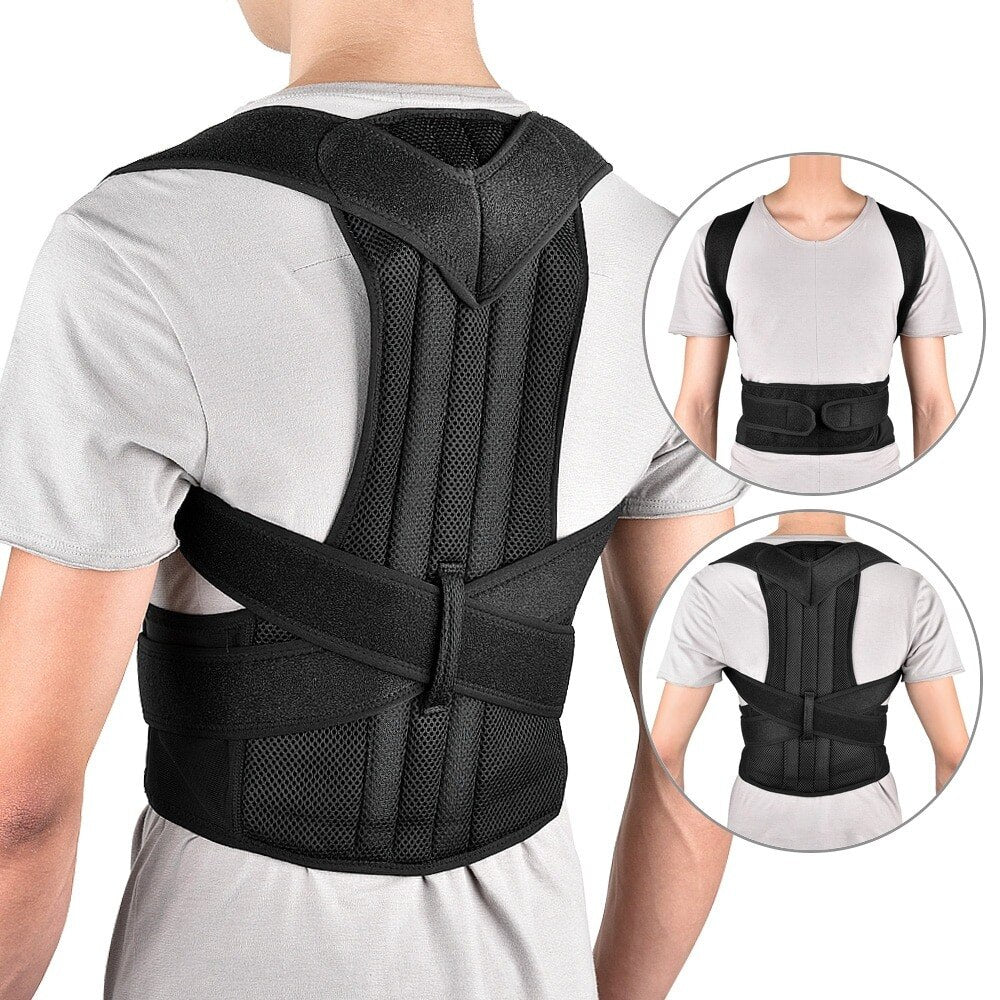 Posture Corrector Breathable Mesh & Adjustable Velcro