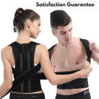 Posture Corrector Breathable Mesh & Adjustable Velcro