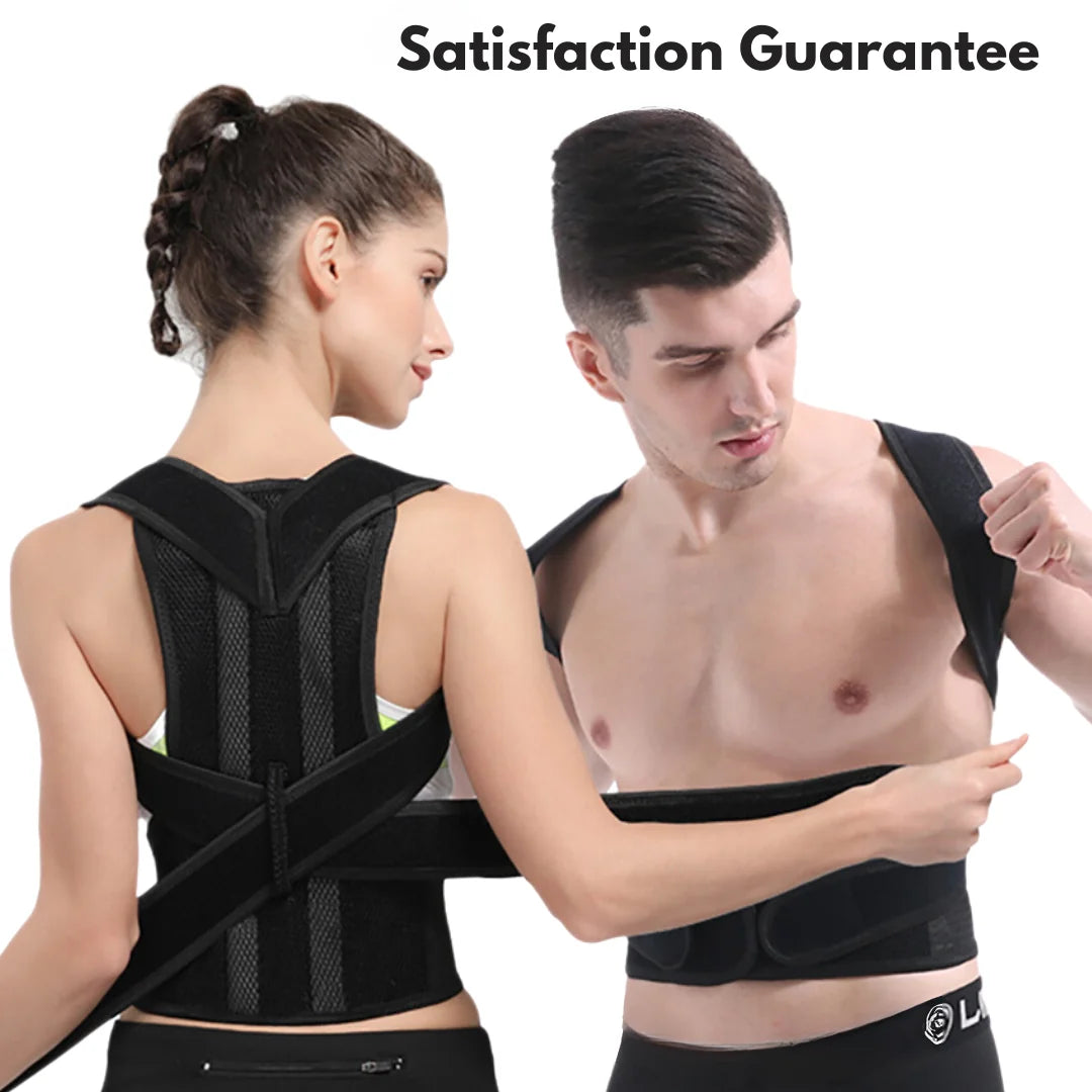 Posture Corrector Breathable Mesh & Adjustable Velcro