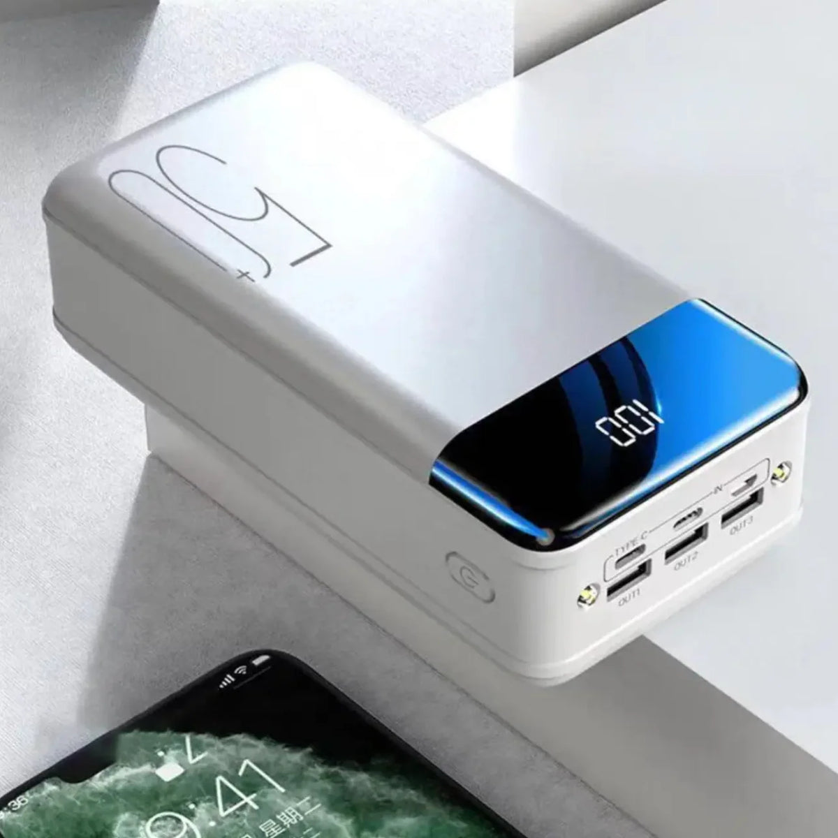 Power Bank 100,000 mAh Fast Charging USB-C