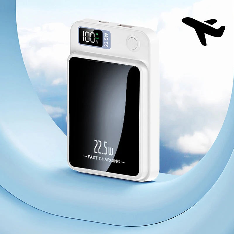 Power Bank 20,000 mAh Fast Wired & Qi Wireless