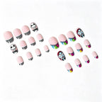 Press-On Nails Halloween Character Designs Easy Application