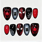 Press-On Nails Superhero Design Easy Application