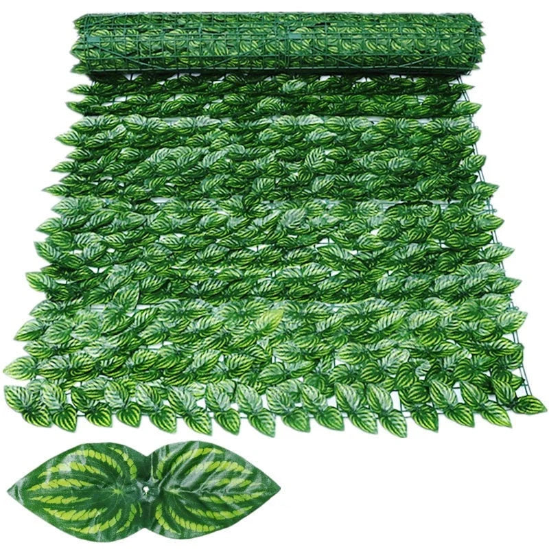 Privacy Screen Dense Leaf Coverage UV-Resistant