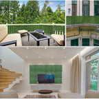 Privacy Screen Dense Leaf Coverage UV-Resistant