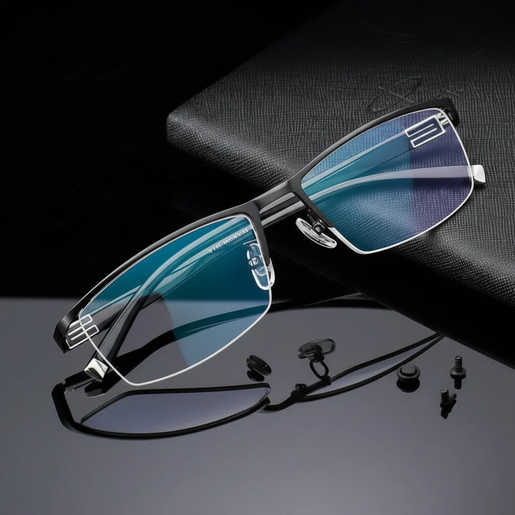 Progressive Glasses Color-Changing Scratch-Resistant Lenses