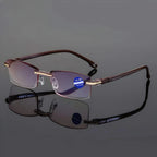 Progressive Reading Glasses Blue Light Filter UV400 Protection