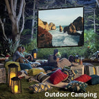 Projection Screen Matte Canvas Indoor & Outdoor Use