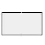 Projection Screen Matte Canvas Indoor & Outdoor Use