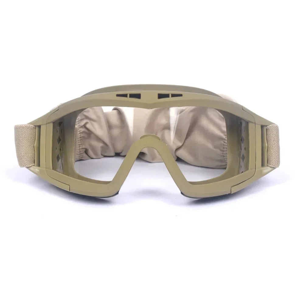 Protective Goggles Impact-Resistant Polycarbonate Lenses Adjustable Strap