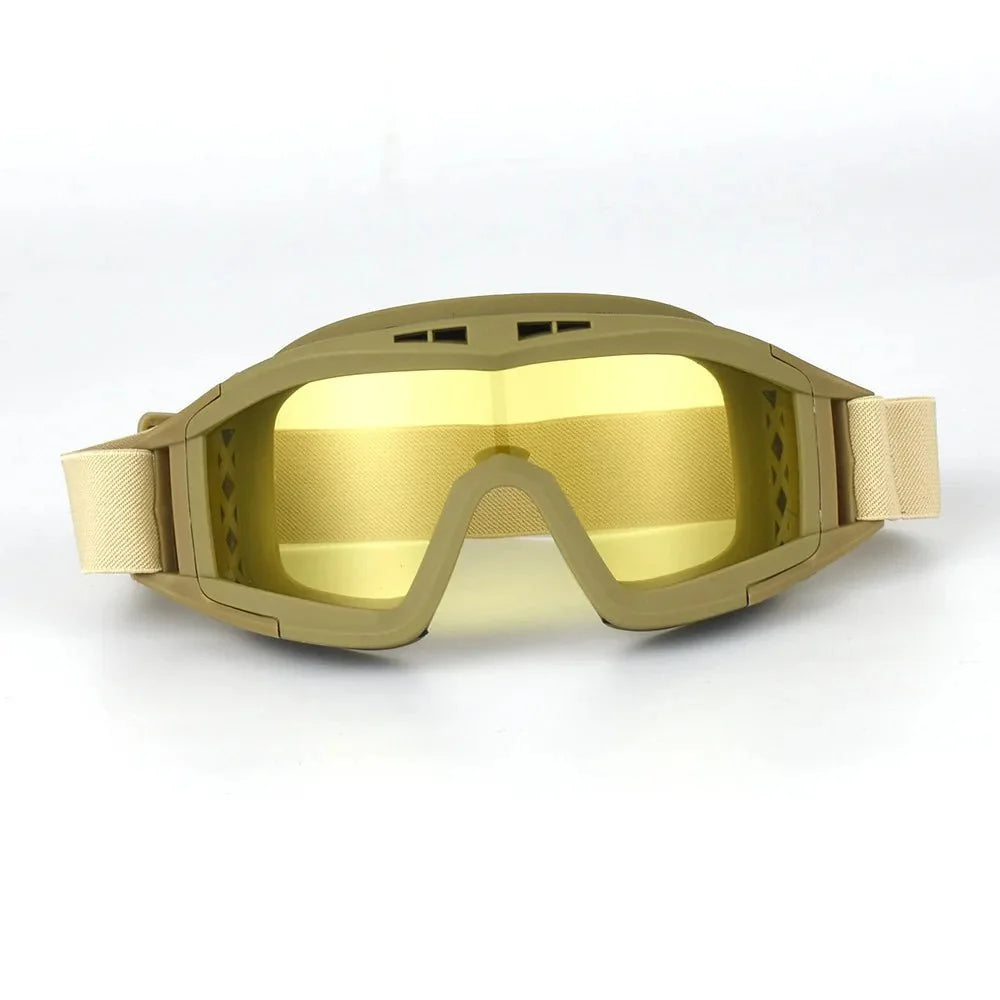 Protective Goggles Impact-Resistant Polycarbonate Lenses Adjustable Strap