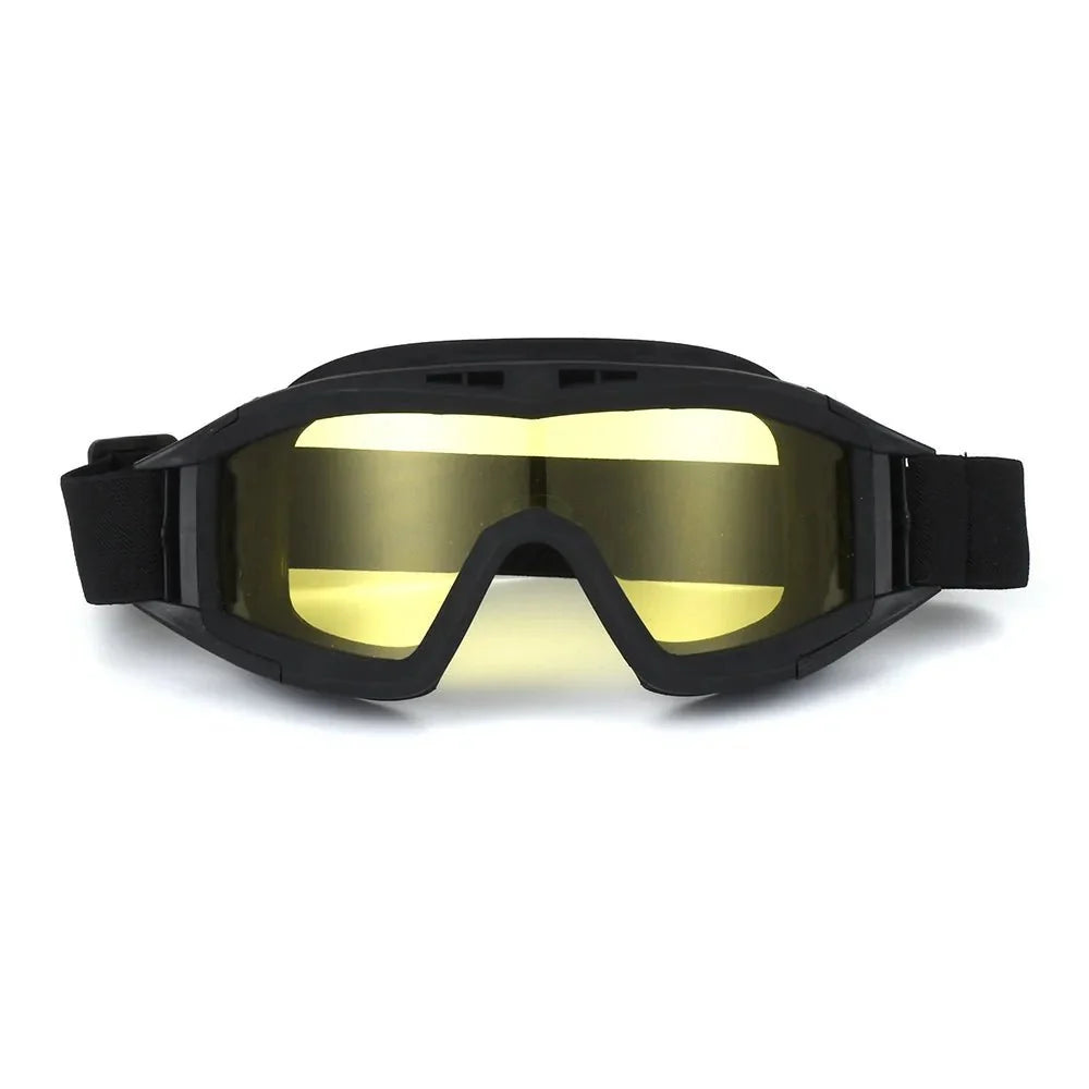 Protective Goggles Impact-Resistant Polycarbonate Lenses Adjustable Strap