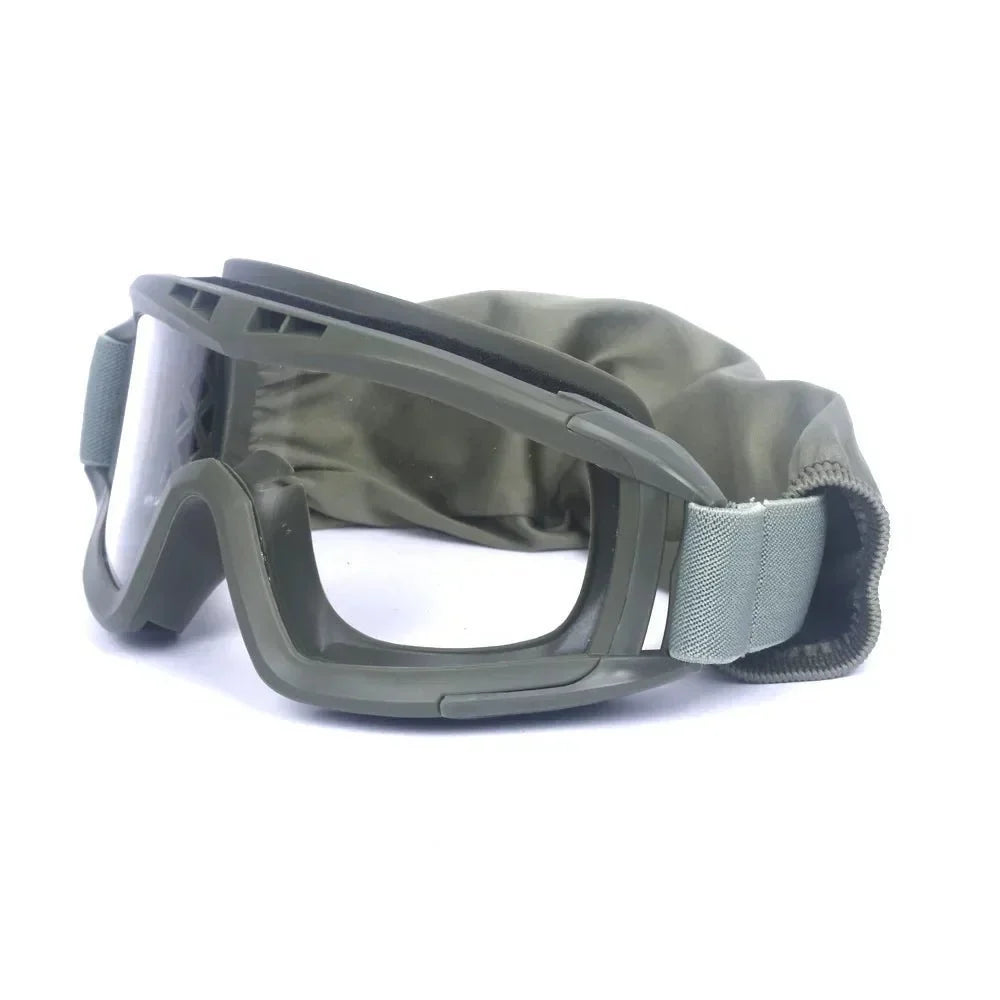 Protective Goggles Impact-Resistant Polycarbonate Lenses Adjustable Strap