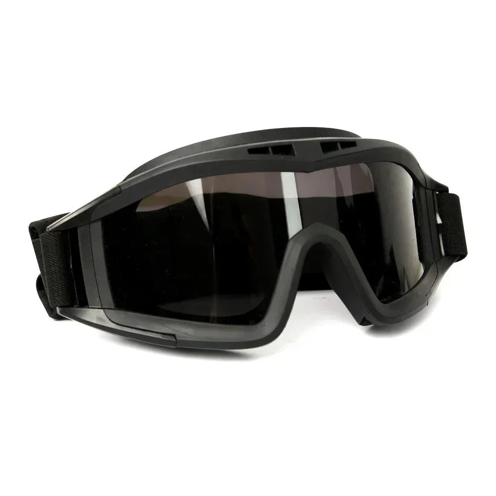 Protective Goggles Impact-Resistant Polycarbonate Lenses Adjustable Strap