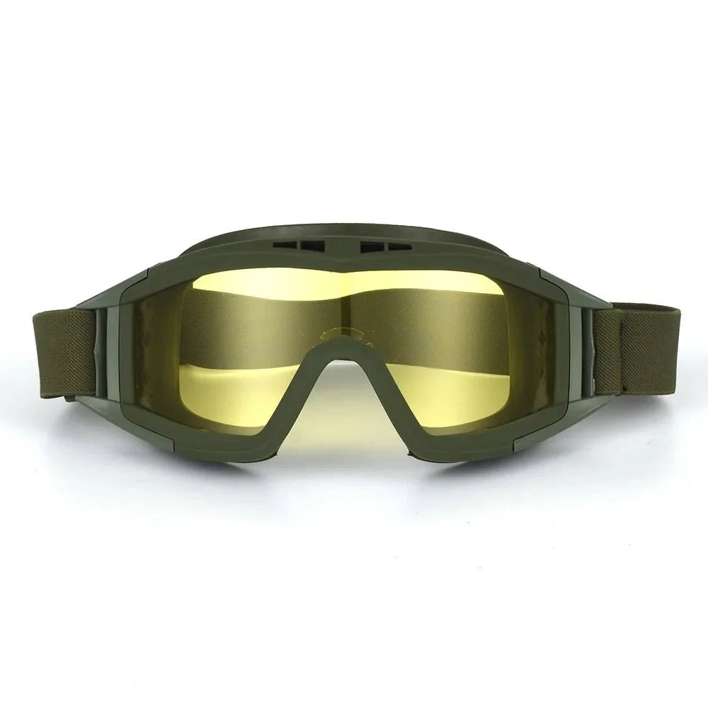 Protective Goggles Impact-Resistant Polycarbonate Lenses Adjustable Strap