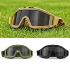 Protective Goggles Impact-Resistant Polycarbonate Lenses Adjustable Strap