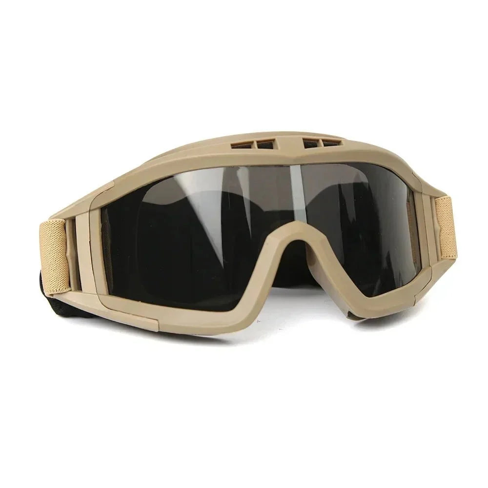 Protective Goggles Impact-Resistant Polycarbonate Lenses Adjustable Strap