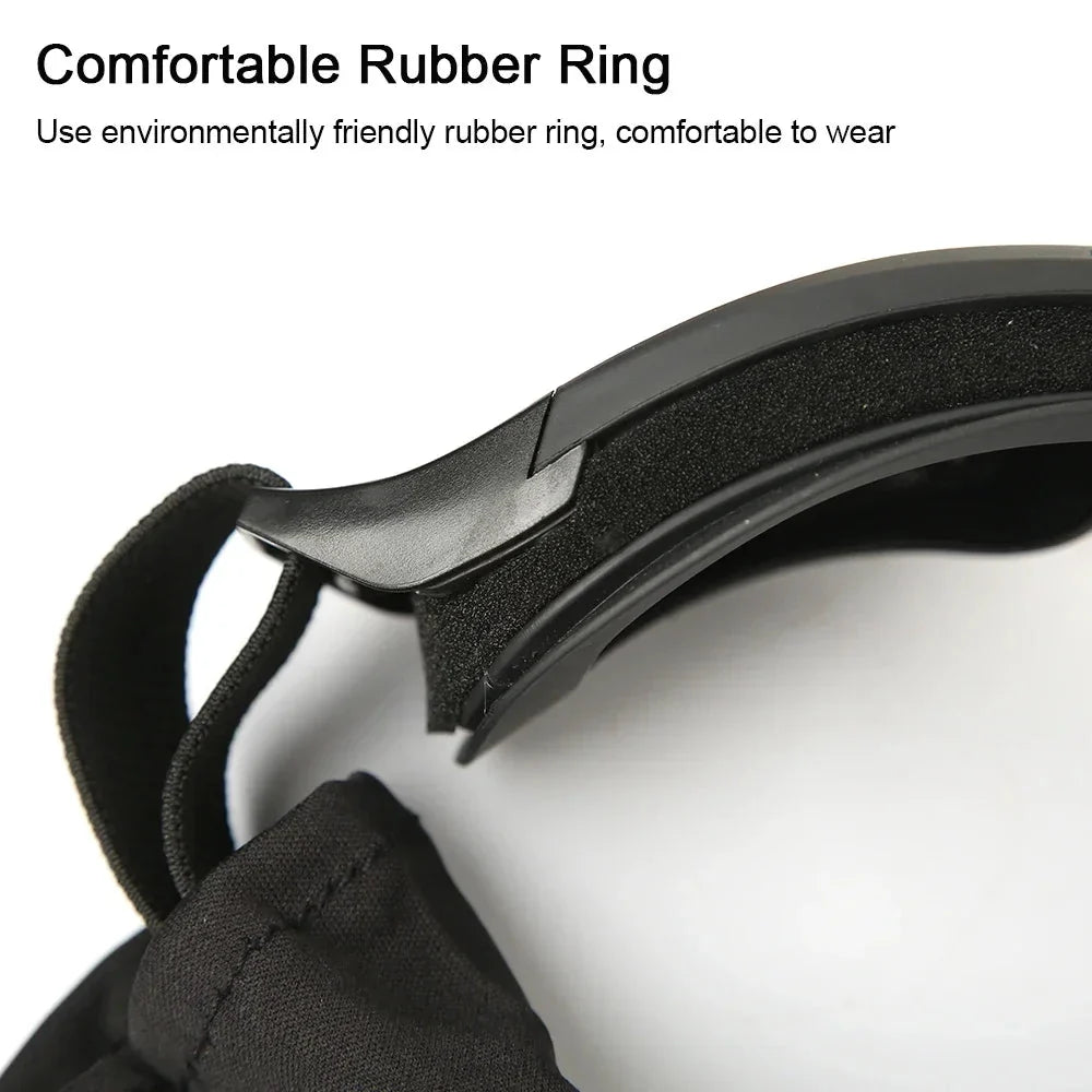 Protective Goggles Impact-Resistant Polycarbonate Lenses Adjustable Strap