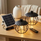 Pumpkin Lanterns Separate Solar Panel & Remote