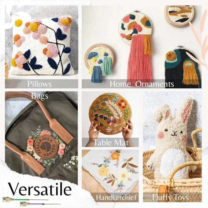 Punch Needle Kit All In One Starter Set