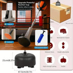 Punching Bag Stand Height-Adjustable Stable Base & Quick-Rebound