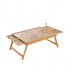 Puzzle Table Wooden Folding 4 Drawers 1500-Piece Capacity