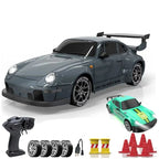 RC Drift Car All-Wheel Drive & Dual Tires LED Lighting