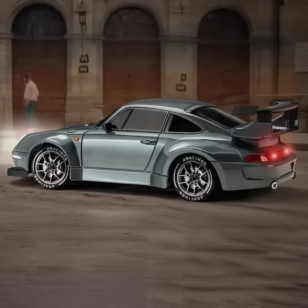 RC Drift Car All-Wheel Drive & Dual Tires LED Lighting