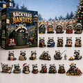 Raccoon Advent Calendar 24 Unique Figures