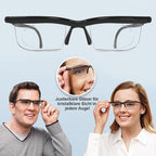 Reading Glasses Adjustable Zoom Focus Lightweight Frame
