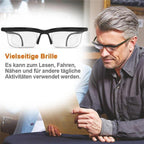 Reading Glasses Adjustable Zoom Focus Lightweight Frame