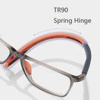 Reading Glasses Line-Free Progressive Blue-Light Blocking Lightweight Frames