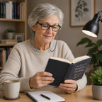 Reading Glasses Magnetic Snap Neck Cord +1.00 to +3.50