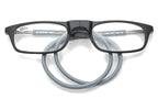 Reading Glasses Magnetic Snap-Open Bridge & Neck Loop