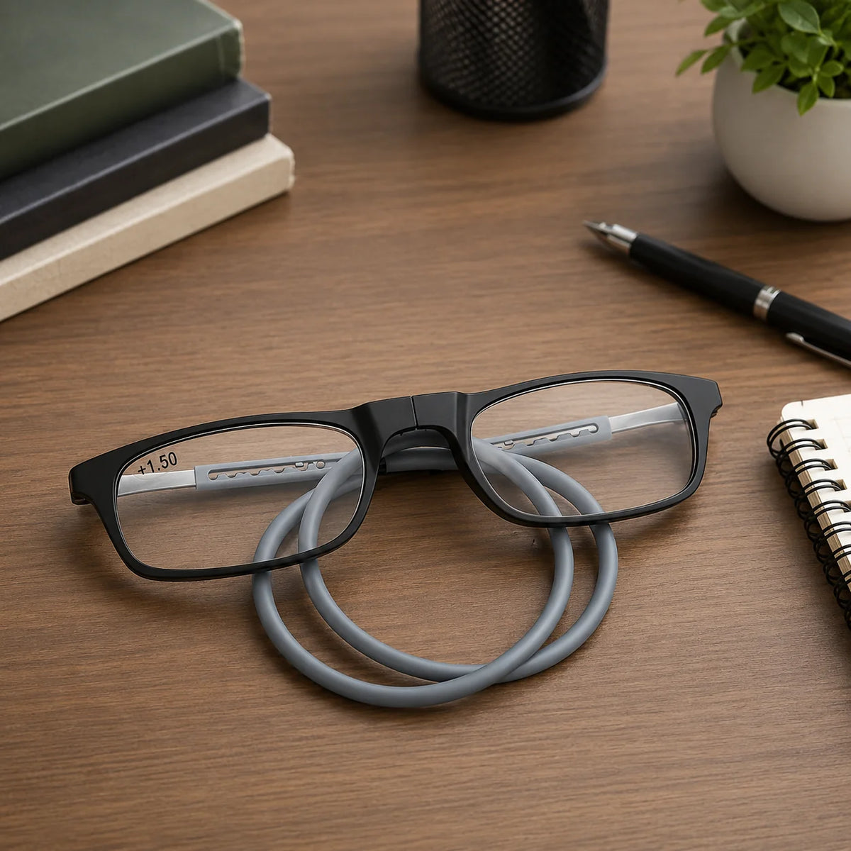 Reading Glasses Neckband Design Magnetic Temples