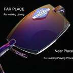 Reading Glasses Progressive Multifocal Blue Light Filter