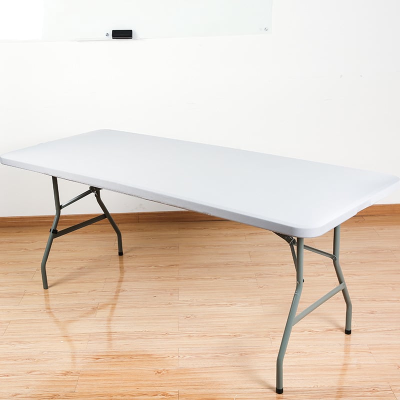 Rectangular Tablecloth Cover Stretch Polyester Water-Repellent & Wind-Resistant