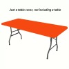 Rectangular Tablecloth Cover Stretch Polyester Water-Repellent & Wind-Resistant