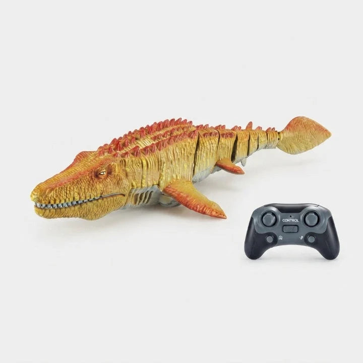 Remote-Controlled Mosasaurus Realistic Swimming Water Jet