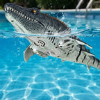 Remote-Controlled Mosasaurus Realistic Swimming Water Jet