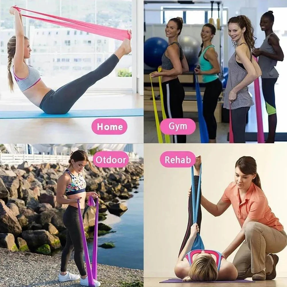 Resistance Band Latex-Free TPE Full-Body Training