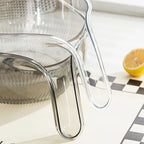 Rice Washing Bowl Fine Mesh Strainer & Ergonomic Handle