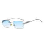 Rimless Sunglasses UV400 Polycarbonate Lenses