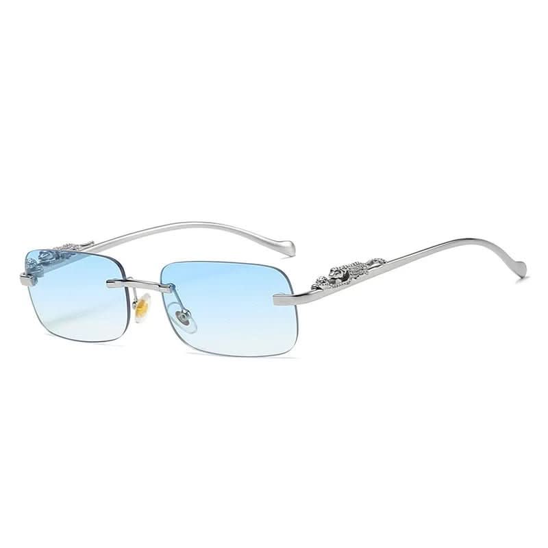 Rimless Sunglasses UV400 Polycarbonate Lenses