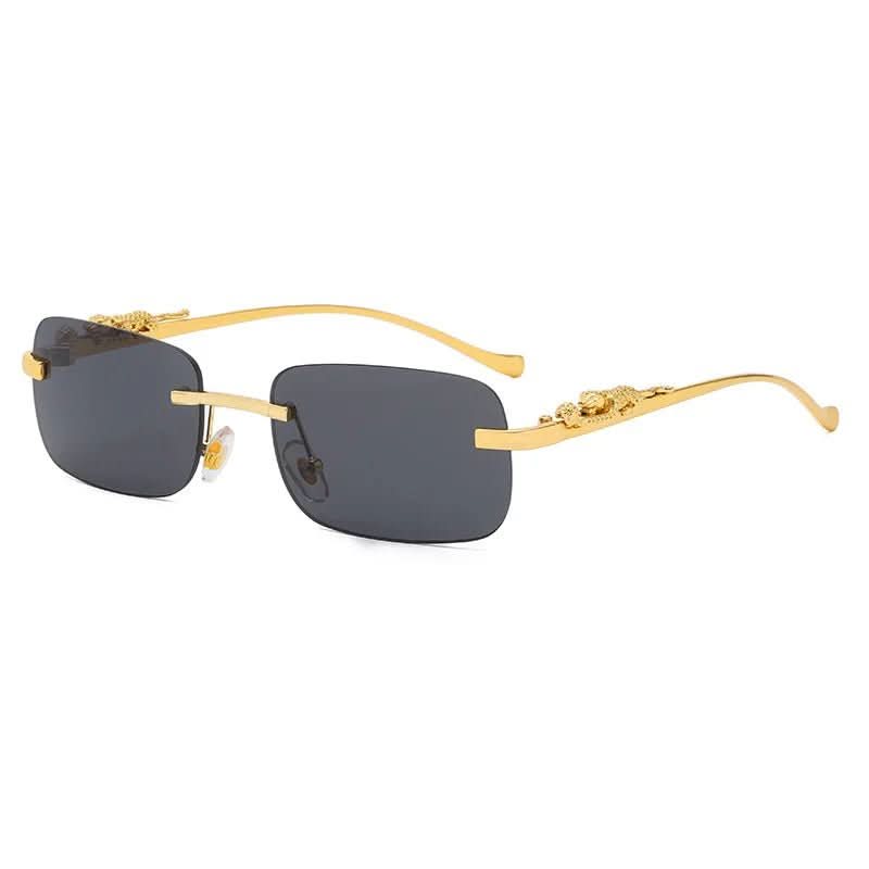 Rimless Sunglasses UV400 Polycarbonate Lenses