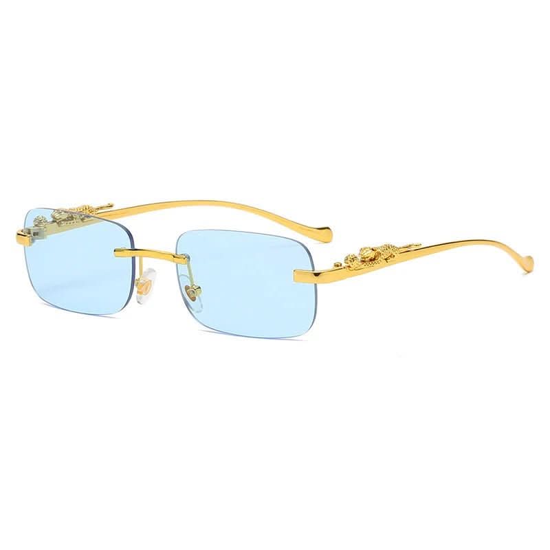 Rimless Sunglasses UV400 Polycarbonate Lenses