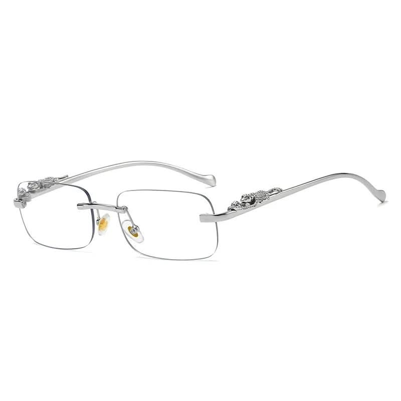 Rimless Sunglasses UV400 Polycarbonate Lenses