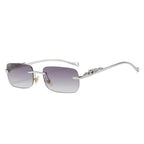 Rimless Sunglasses UV400 Polycarbonate Lenses